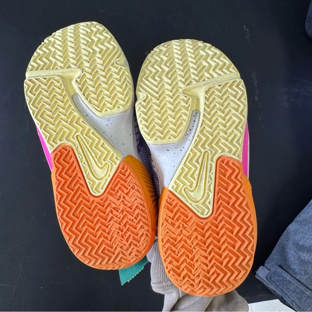 Nike Kids Purple and Pink Sneakers - Picture 7 of 7